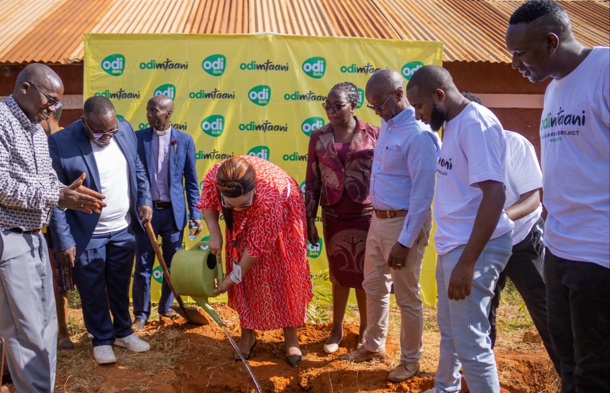 Odibets launches Mega water project in Makueni.